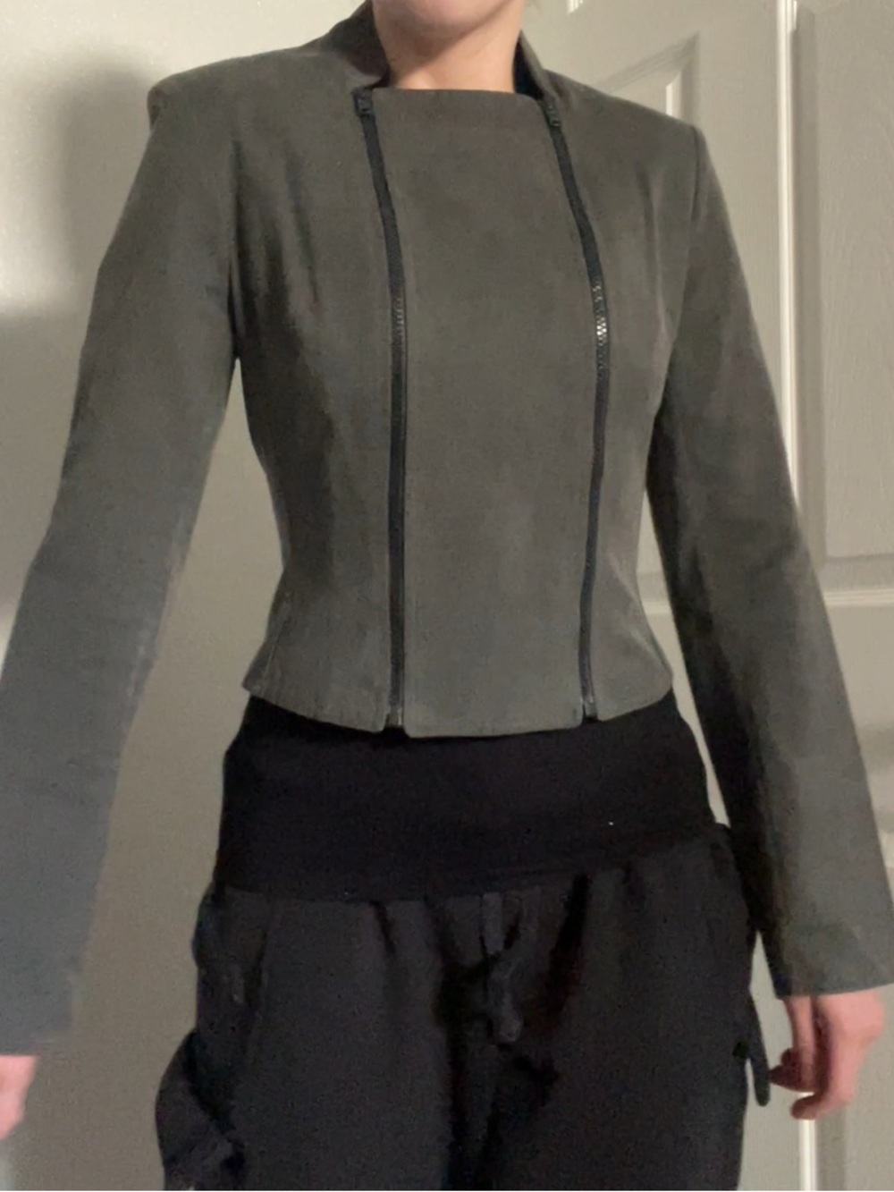 Dior by Galliano rare grey convertible jacket - Picture 2 of 10